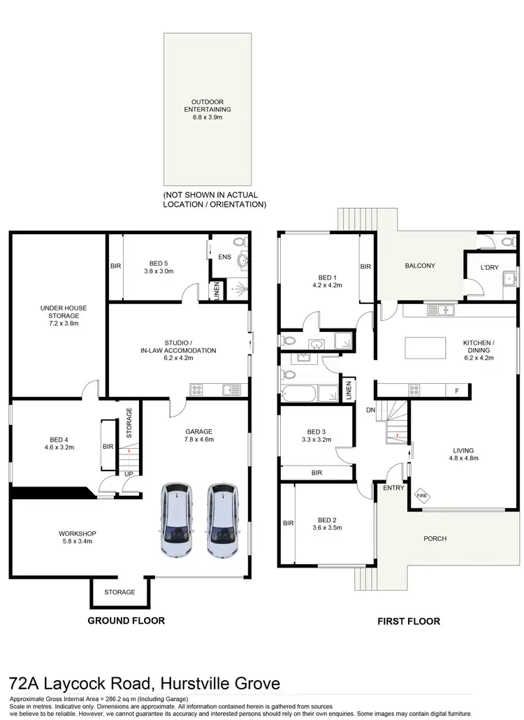 Floorplan of Homely house listing, 72a Laycock Road, Hurstville Grove NSW 2220