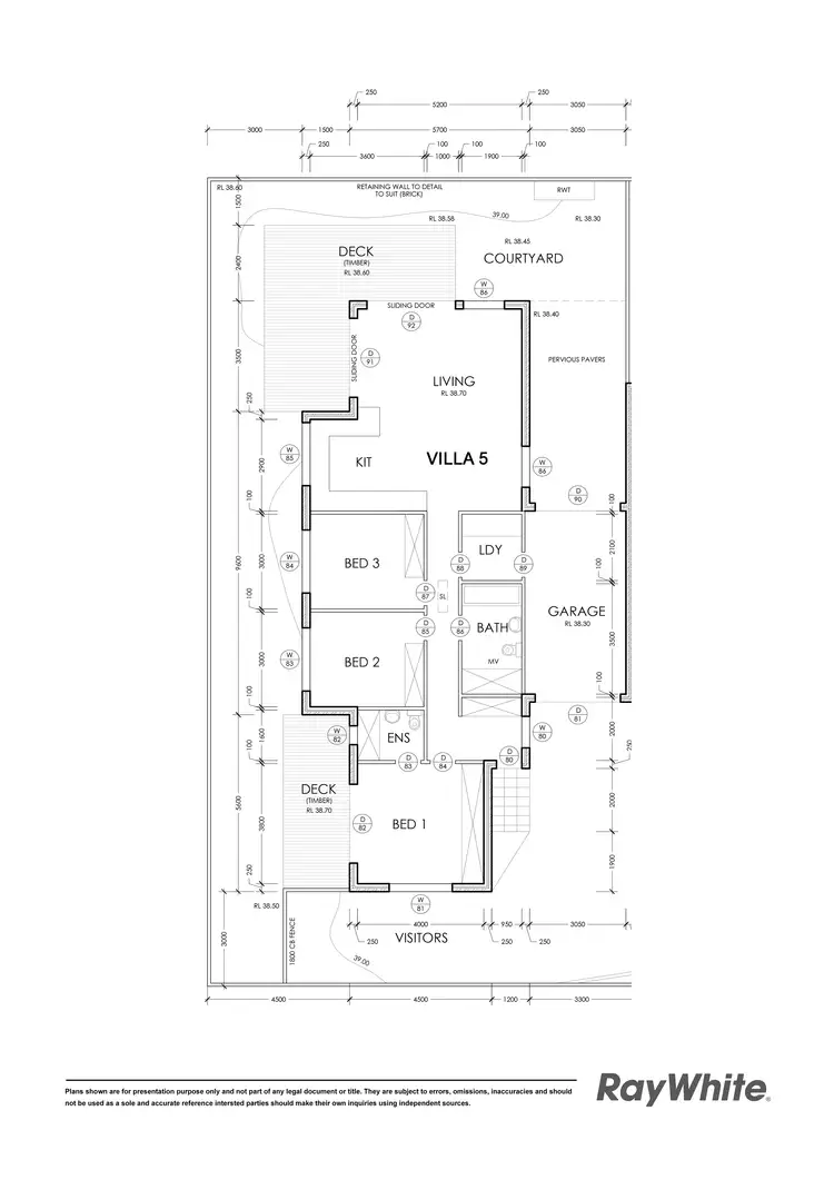 Floorplan of Homely villa listing, 5/186 Pittwater Road, Gladesville NSW 2111