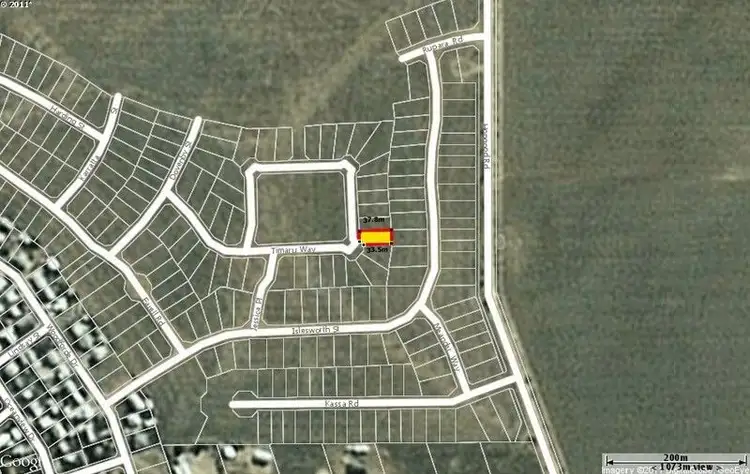 Floorplan of Homely land listing, 34 (lot 120) Timaru Way, North Beach SA 5556