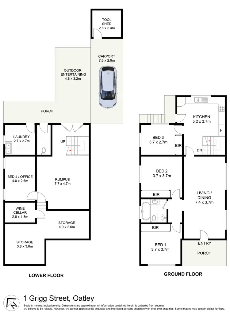 Floorplan of Homely house listing, 1 Grigg Street, Oatley NSW 2223