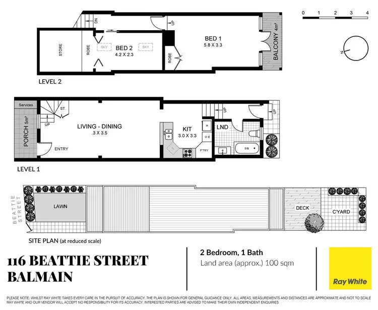 Floorplan of Homely house listing, 116 Beattie Street, Balmain NSW 2041