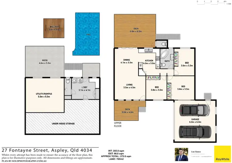 Floorplan of Homely house listing, 27 Fontayne Street, Aspley QLD 4034