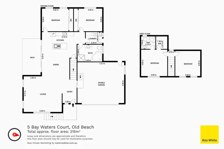 Floorplan of Homely house listing, 5 Bay Waters Court, Old Beach TAS 7017