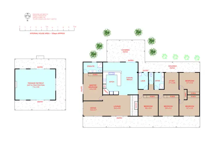 Floorplan of Homely house listing, 55 Howes Creek Road, Mansfield VIC 3722