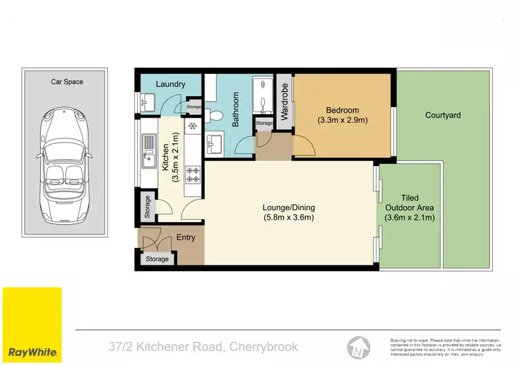 Floorplan of Homely retirement listing, 37/2 Kitchener Road, Cherrybrook NSW 2126