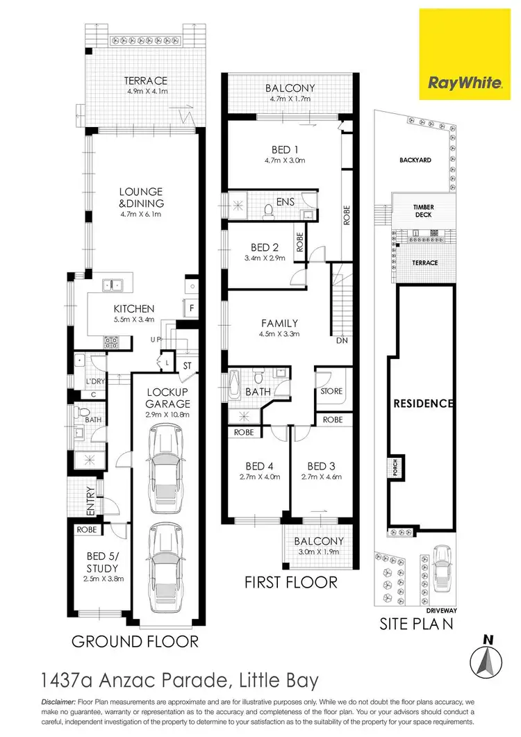 Floorplan of Homely house listing, 1437A Anzac Parade, Little Bay NSW 2036