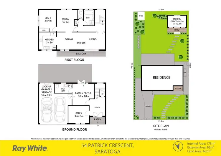 Floorplan of Homely house listing, 54 Patrick Crescent, Saratoga NSW 2251