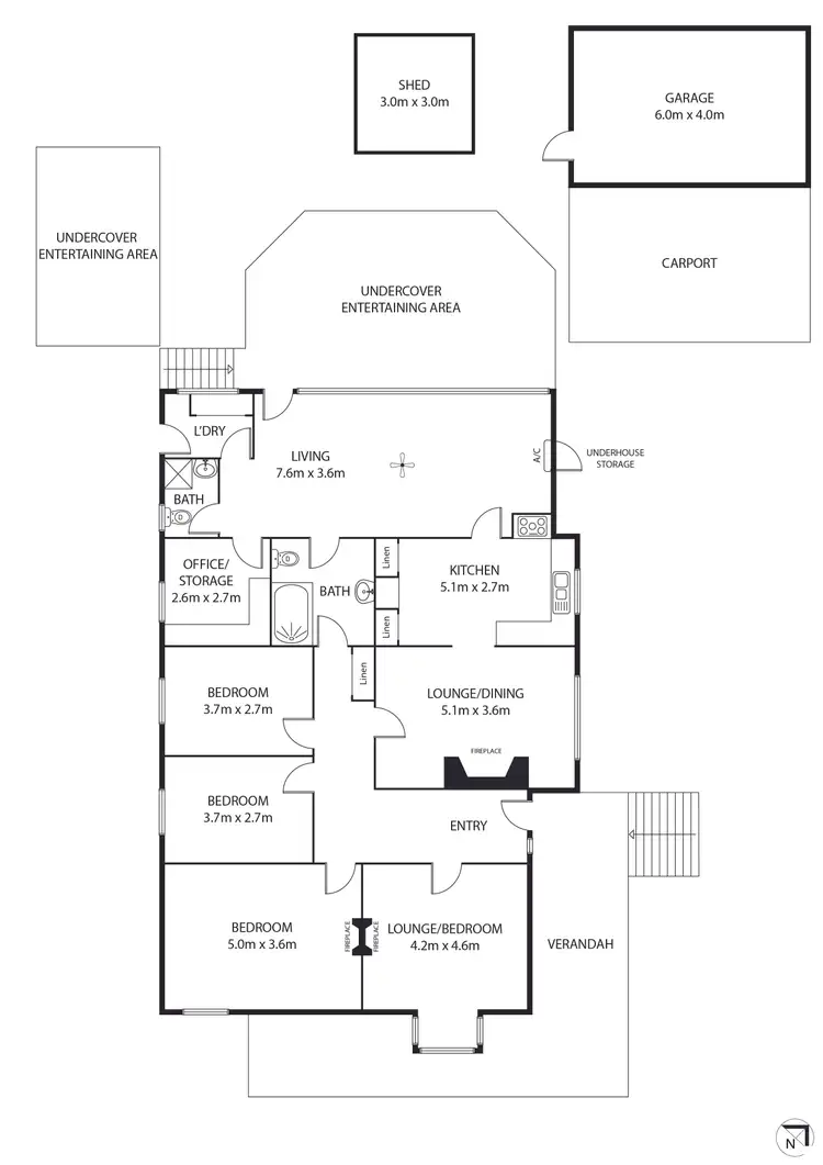 Floorplan of Homely house listing, 18 Renown Avenue, Victor Harbor SA 5211