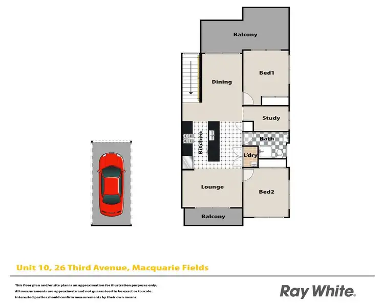 Floorplan of Homely house listing, 10/26-28 Third Avenue, Macquarie Fields NSW 2564