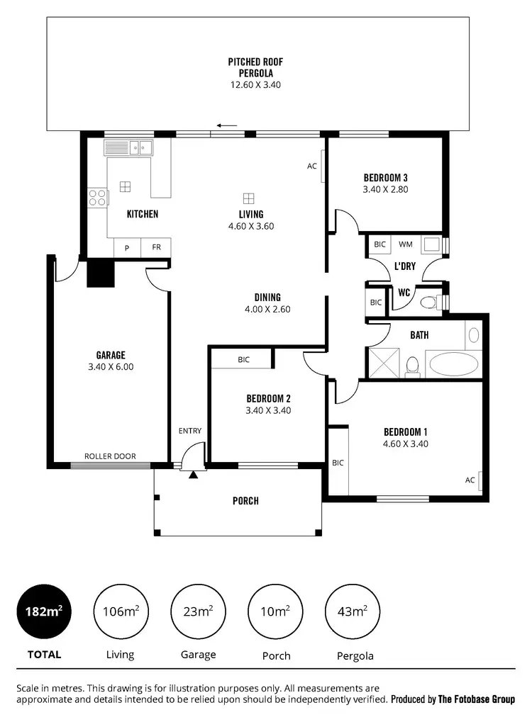 Floorplan of Homely house listing, 2 Townsend Court, North Haven SA 5018