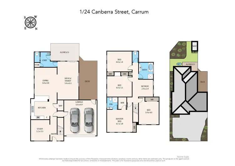 Floorplan of Homely house listing, 1/24 Canberra Street, Carrum VIC 3197