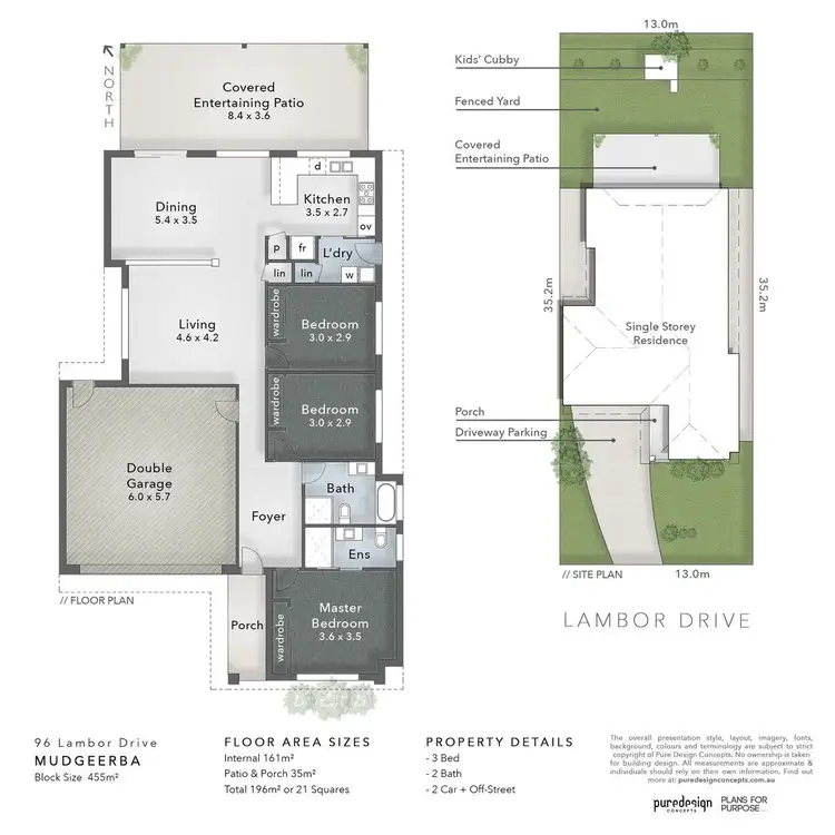 Floorplan of Homely house listing, 96 Lambor Drive, Mudgeeraba QLD 4213
