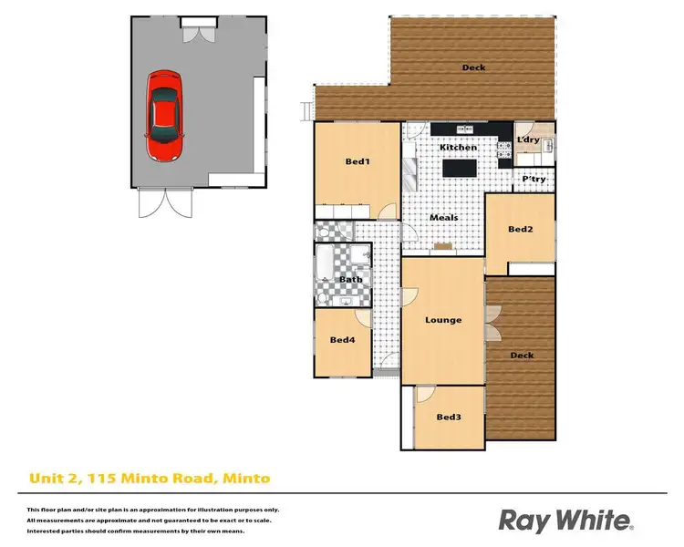 Floorplan of Homely house listing, 2/115 Minto Road, Minto NSW 2566