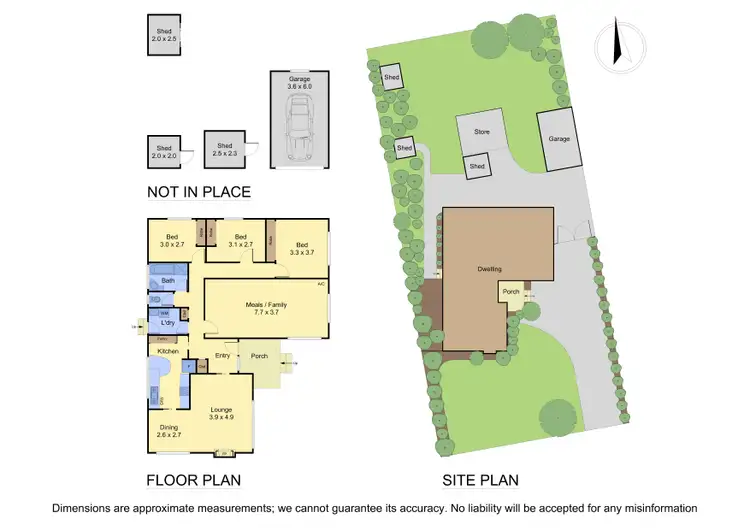 Floorplan of Homely house listing, 35 Michele Drive, Scoresby VIC 3179