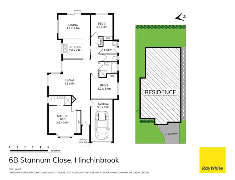 Floorplan of Homely house listing, 6B Stannum Close, Hinchinbrook NSW 2168