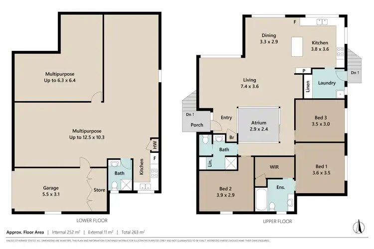 Floorplan of Homely house listing, 1 Coventry Street, Hawthorne QLD 4171