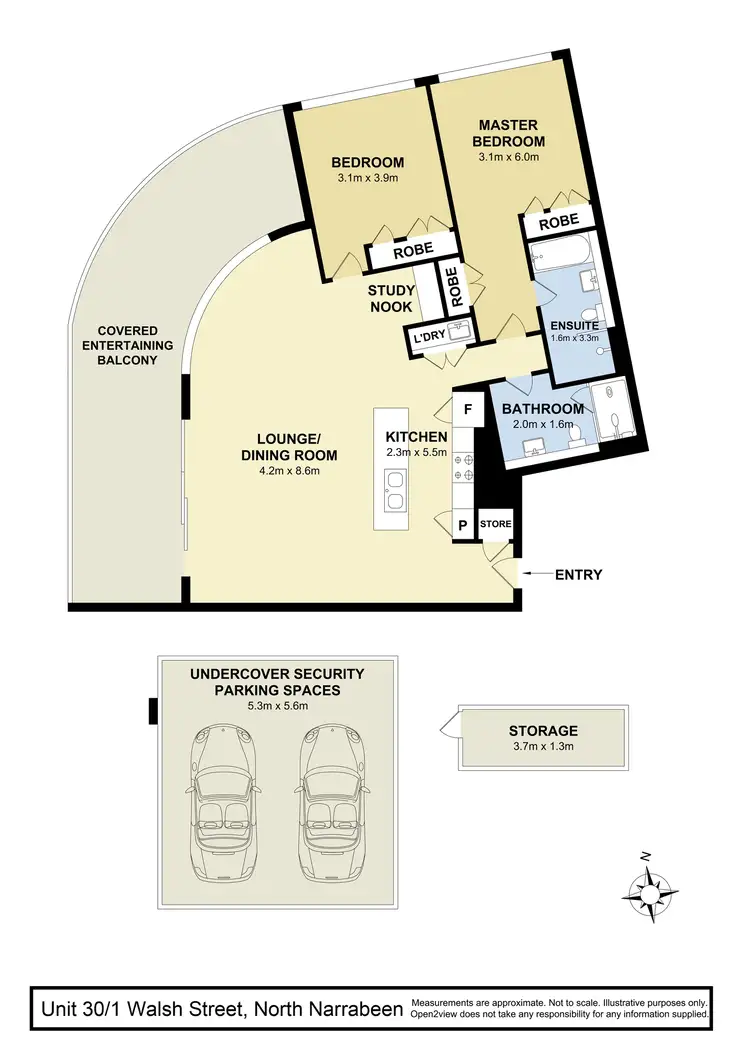 Floorplan of Homely apartment listing, 30/1 Walsh Street, North Narrabeen NSW 2101