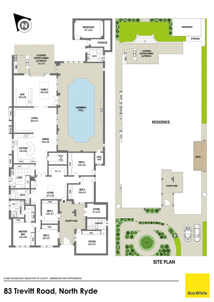 Floorplan of Homely house listing, 83 Trevitt Road, North Ryde NSW 2113