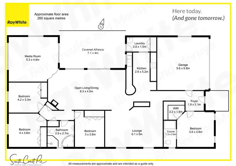 Floorplan of Homely house listing, 3 Otton Street, Moruya NSW 2537