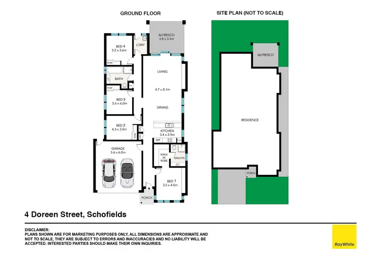 Floorplan of Homely house listing, 4 Doreen Street, Schofields NSW 2762