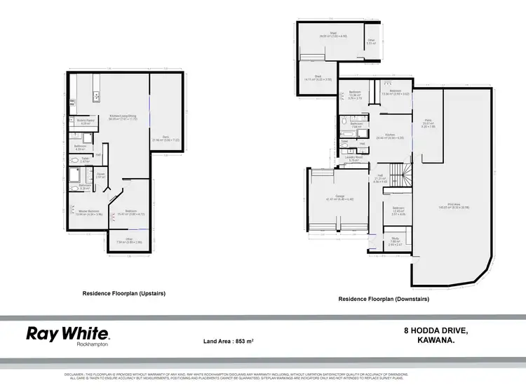 Floorplan of Homely house listing, 8 Hodda Drive, Kawana QLD 4701