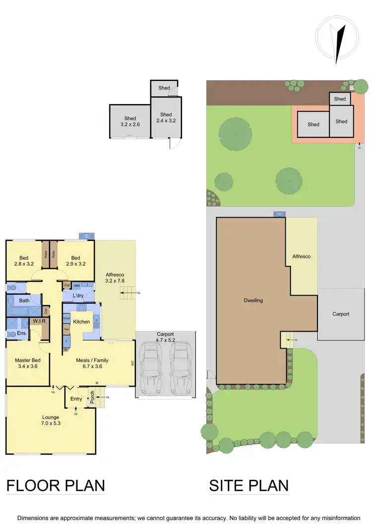Floorplan of Homely house listing, 21 Golf Links Drive, Mill Park VIC 3082