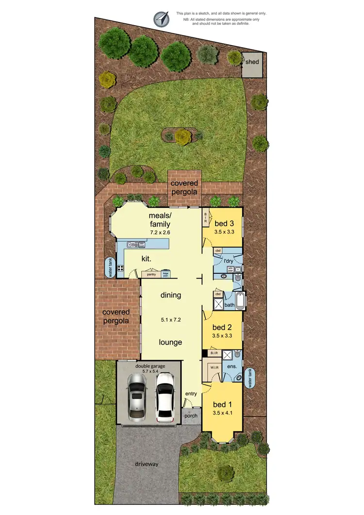 Floorplan of Homely house listing, 30 Goldentree Drive, Chirnside Park VIC 3116