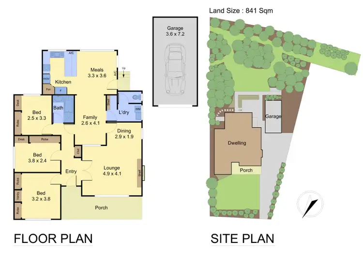Floorplan of Homely house listing, 10 Weatherlake Street, Watsonia VIC 3087