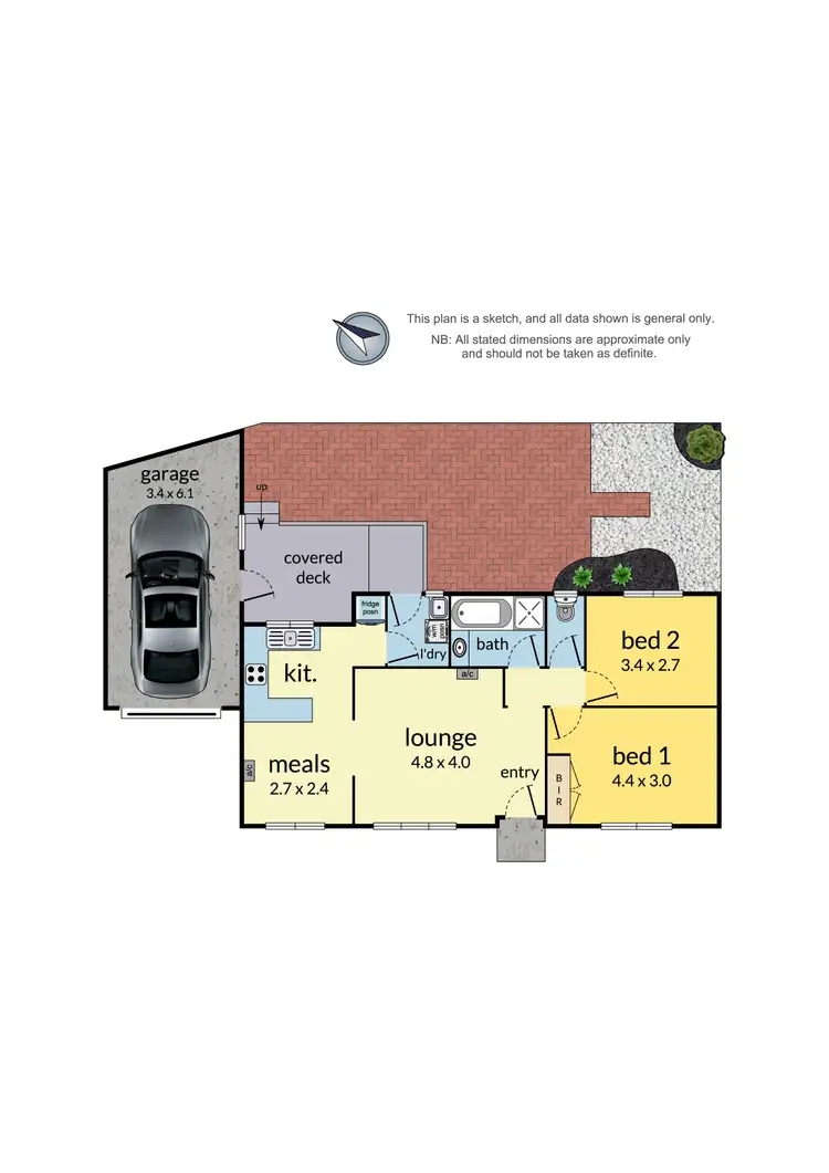 Floorplan of Homely unit listing, 9/4 Starcross Avenue, Croydon VIC 3136