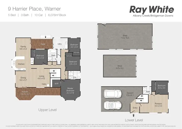 Floorplan of Homely house listing, 9 Harrier Place, Warner QLD 4500