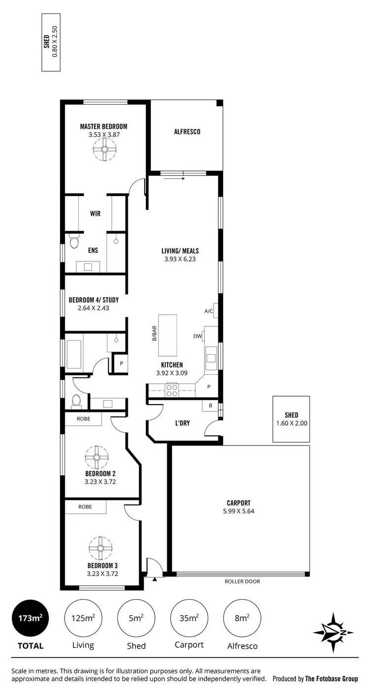 Floorplan of Homely house listing, 11 Maple Leaf Court, Munno Para West SA 5115