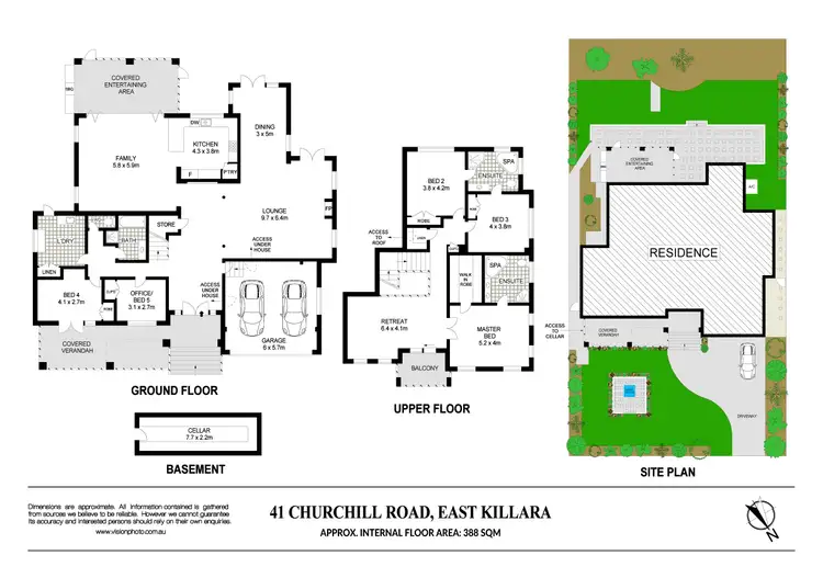 Floorplan of Homely house listing, 41 Churchill Road, East Killara NSW 2071