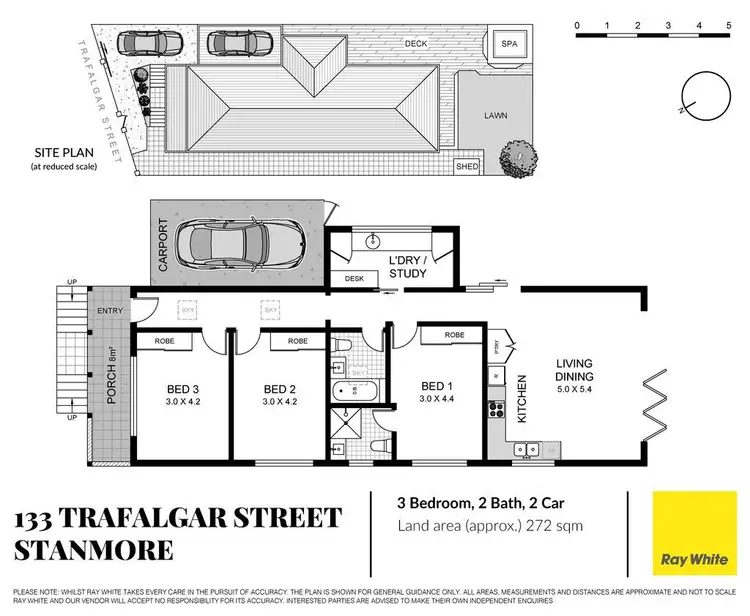 Floorplan of Homely house listing, 133 Trafalgar Street, Stanmore NSW 2048