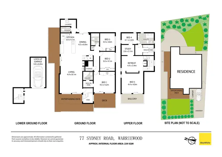 Floorplan of Homely house listing, 77 Sydney Road, Warriewood NSW 2102
