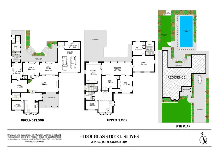 Floorplan of Homely house listing, 34 Douglas Street, St Ives NSW 2075