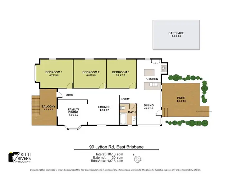 Floorplan of Homely house listing, 99 Lytton Road (access via 4 Heath Street), East Brisbane QLD 4169