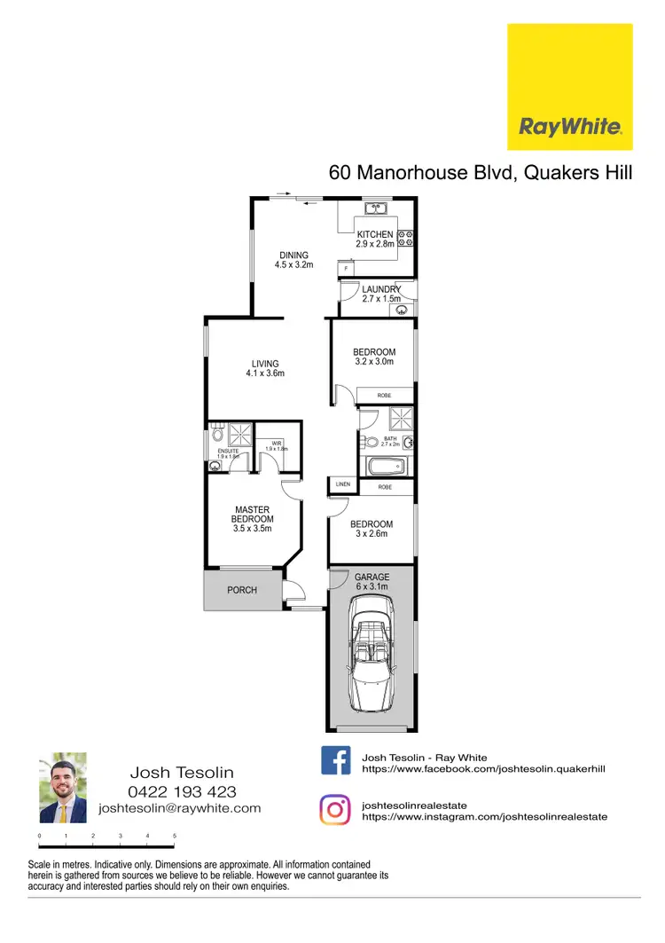 Floorplan of Homely house listing, 60 Manorhouse Boulevard, Quakers Hill NSW 2763