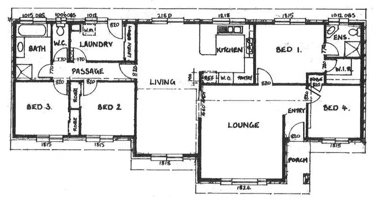 Floorplan of Homely house listing, 49 Barwon Street, Nagambie VIC 3608