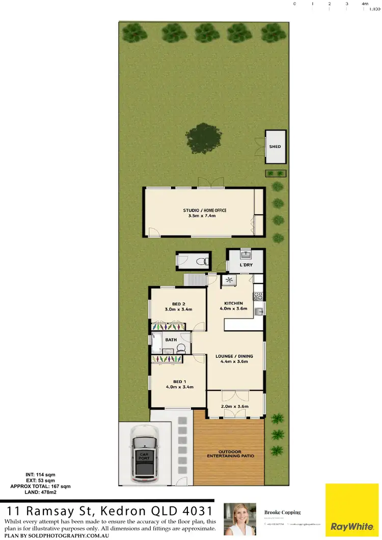 Floorplan of Homely house listing, 11 Ramsay Street, Kedron QLD 4031