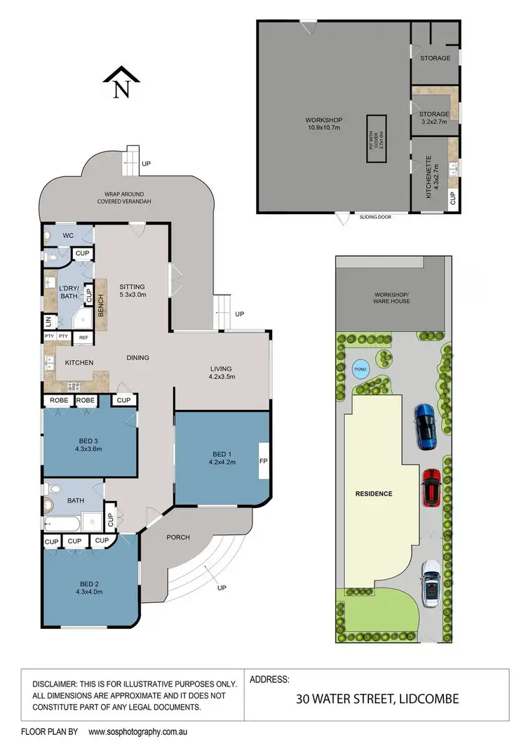 Floorplan of Homely house listing, 30 Water Street, Lidcombe NSW 2141