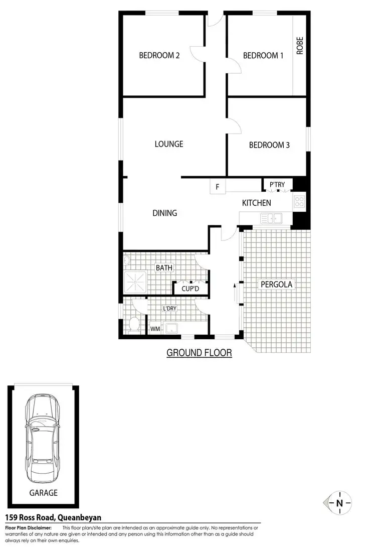 Floorplan of Homely house listing, 159 Ross Road, Queanbeyan NSW 2620