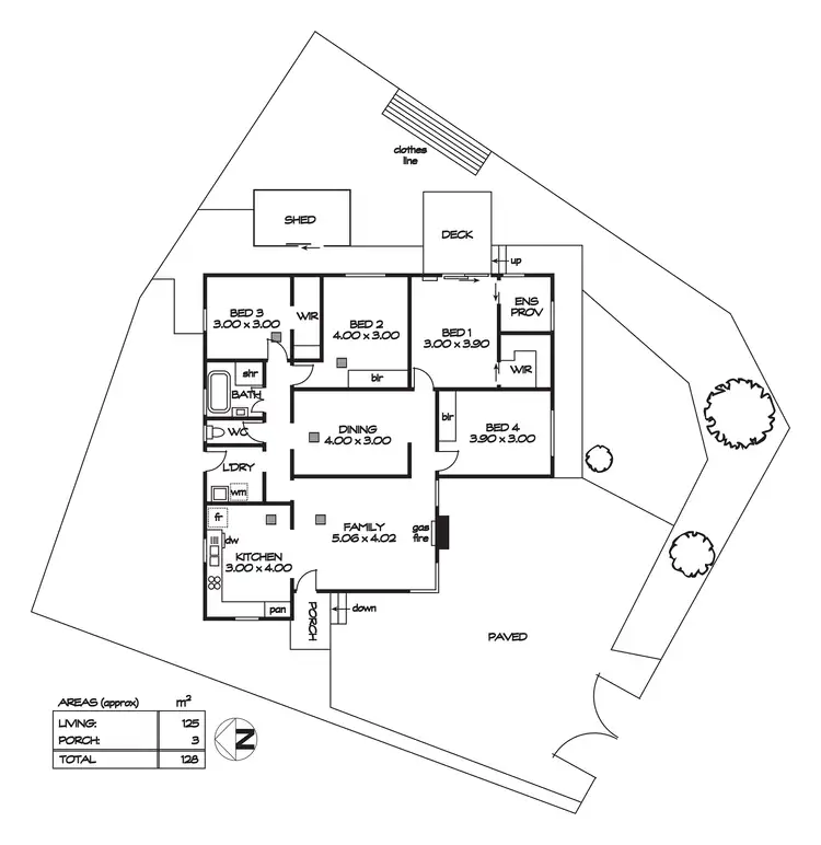 Floorplan of Homely house listing, 18 Marker Street, Enfield SA 5085