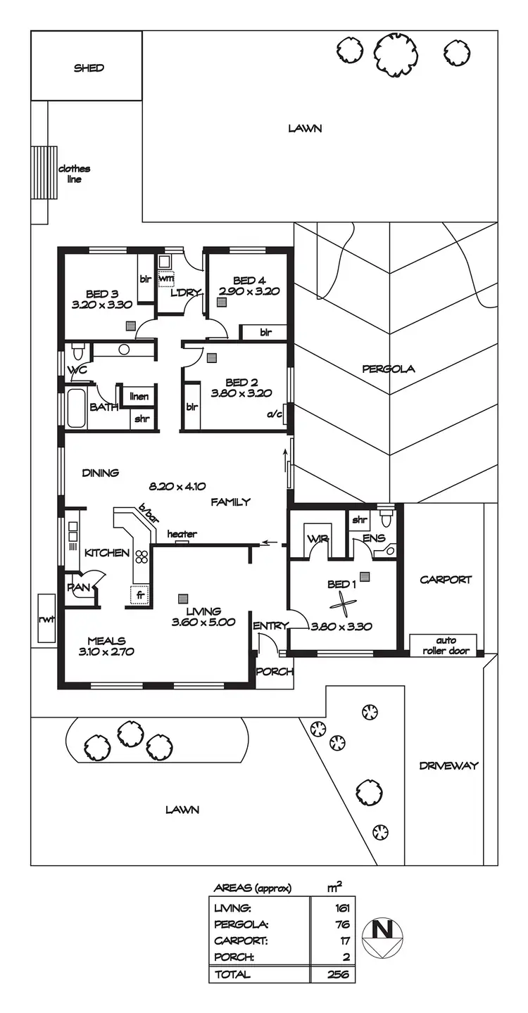 Floorplan of Homely house listing, 19 Sedgemoor Road, Craigmore SA 5114