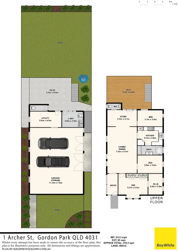 Floorplan of Homely house listing, 1 Archer Street, Gordon Park QLD 4031