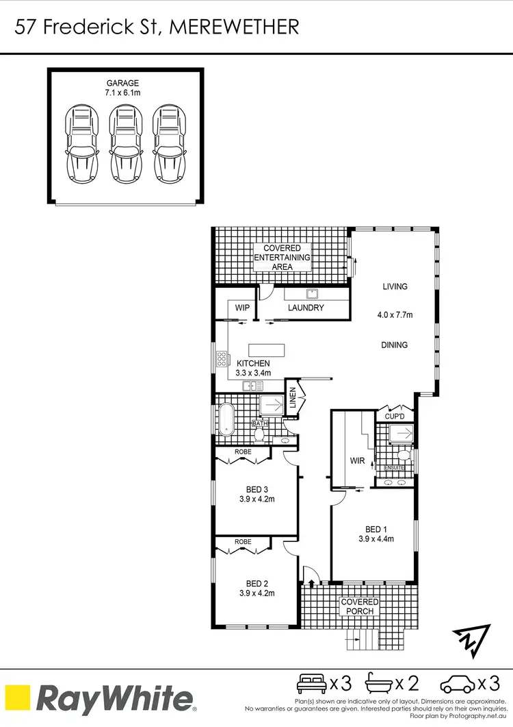 Floorplan of Homely house listing, 57 Frederick Street, Merewether NSW 2291