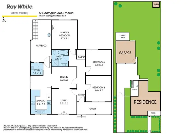 Floorplan of Homely house listing, 17 Carrington Avenue, Oberon NSW 2787