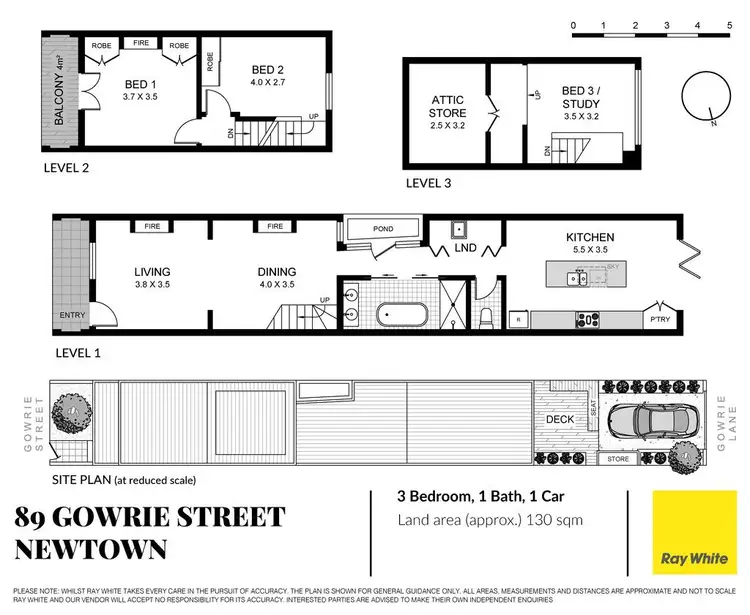Floorplan of Homely house listing, 89 Gowrie Street, Newtown NSW 2042