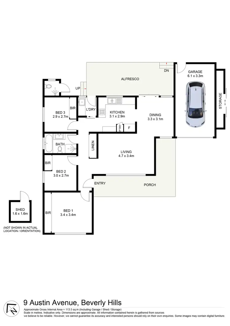 Floorplan of Homely house listing, 9 Austin Avenue, Beverly Hills NSW 2209