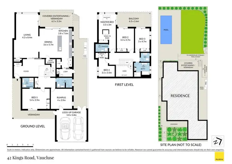 Floorplan of Homely house listing, 42 Kings Road, Vaucluse NSW 2030