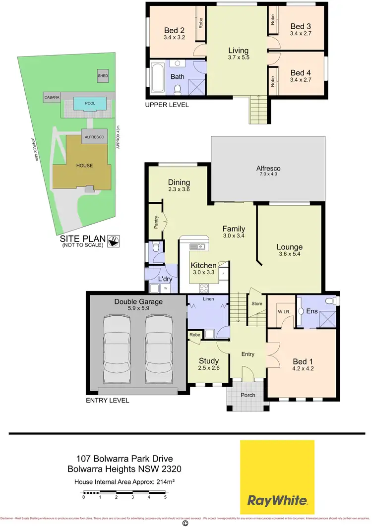Floorplan of Homely house listing, 107 Bolwarra Park Drive, Bolwarra Heights NSW 2320